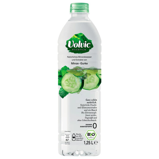 Volvic essence Gurke-Minze 1,25l