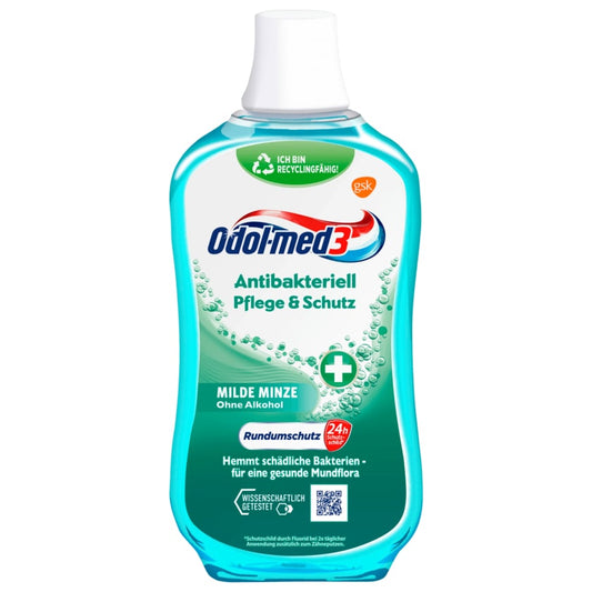 Odol-med3 Antibakteriell Mundspülung 500ml