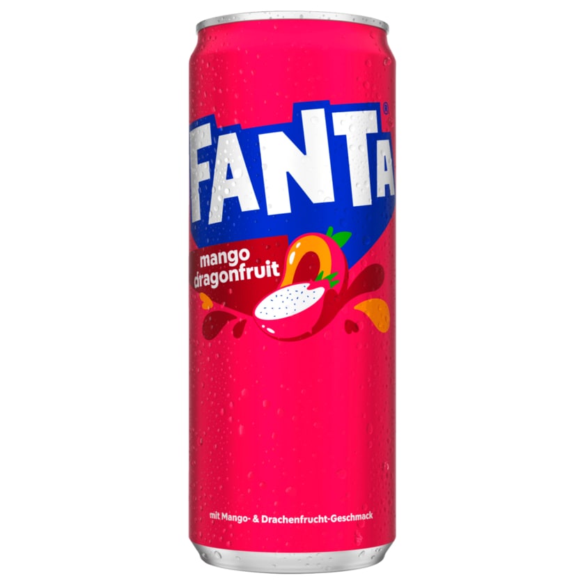 Fanta Mango & Dragonfuit 0,33l (inkl. 0,25€ Pfand)