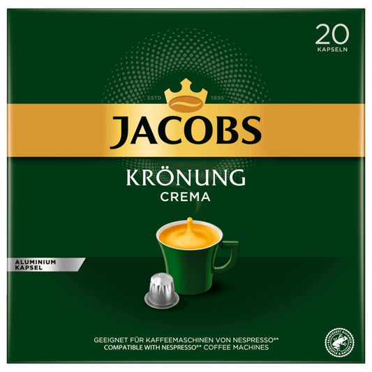 Jacobs Krönung Crema 104g, 20 Kapseln