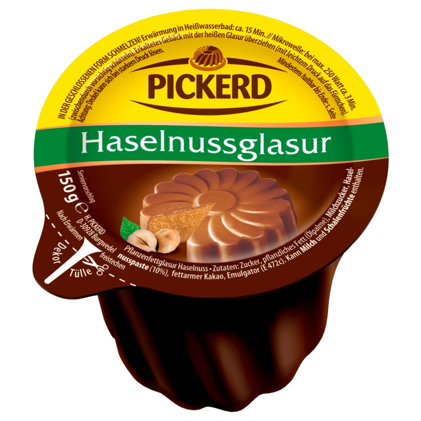 Pickerd Haselnussglasur 150 g