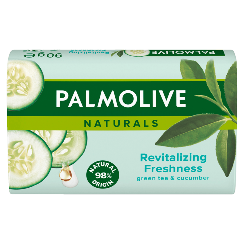 Palmolive Stückseife Naturals Grüntee-Extrakten & Gurken 90g