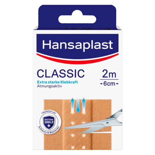 Hansaplast Classic 2mx6cm 20Strips