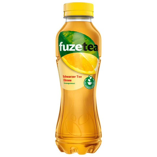 Fuze Tea Schwarzer Tee Zitrone 0,4l (inkl. 0,25€ Pfand)