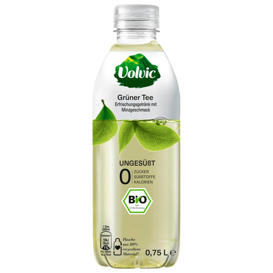 Volvic Bio Grüner Tee ungesüßt 0,75l