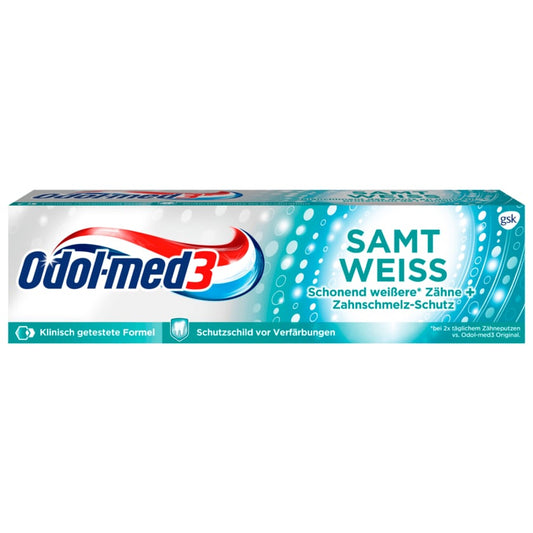 Odol-med3 Zahncreme Samtweiss 75ml