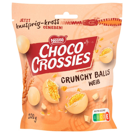 Choco Crossies Crunchy Balls Weiß 200g