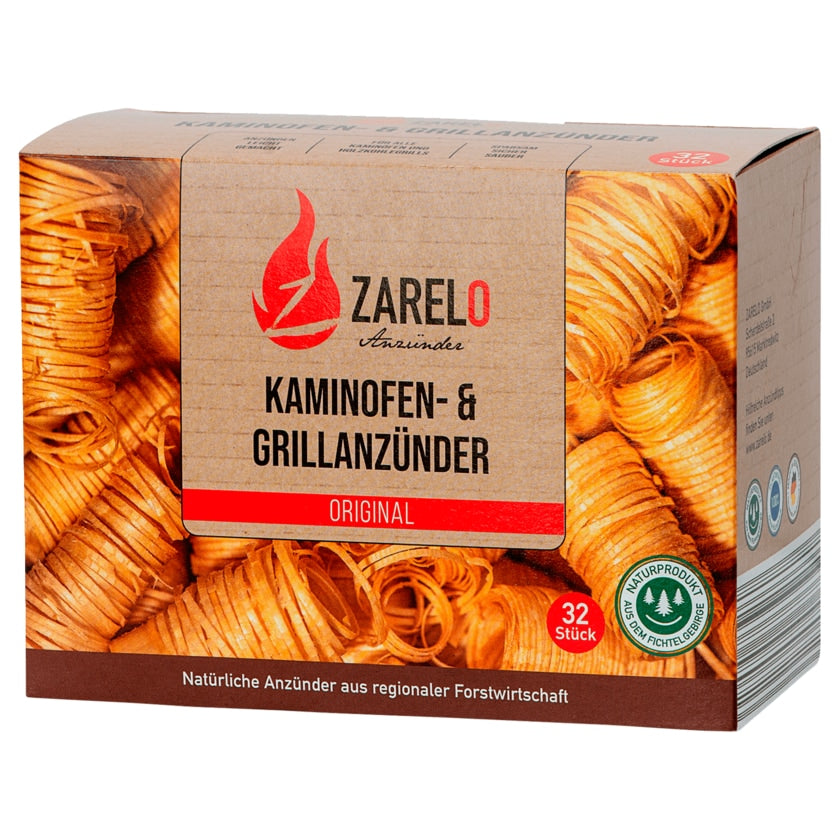 Zarelo Kaminofen- & Grillanzünder