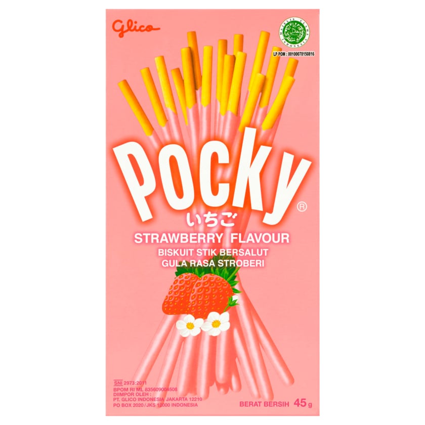 Glico Pocky Strawberry Flavour 45g