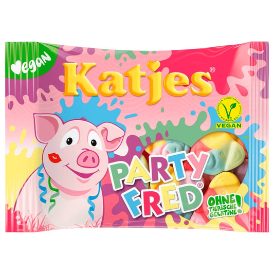 Katjes Fruchtgummi Party Fred vegan 175g