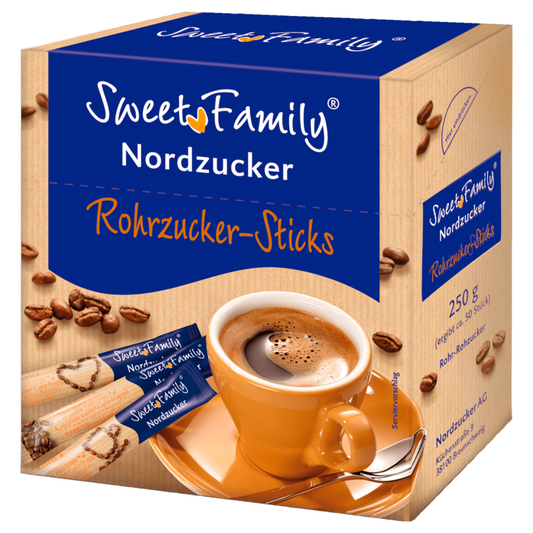 Sweet Family Rohrzucker-Sticks 250g