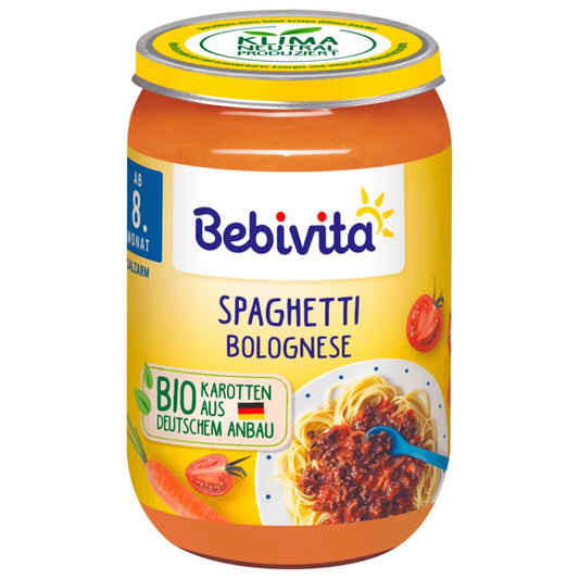 Bebivita Bio Spaghetti Bolognese 220g