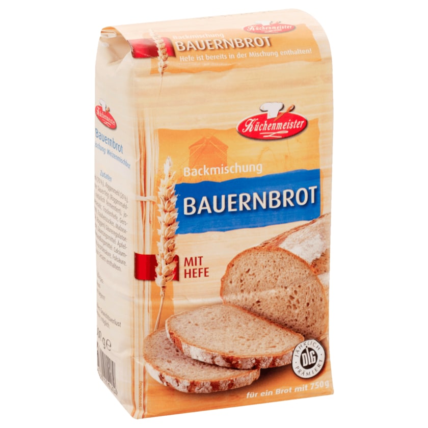 Küchenmeister Bauernbrot-Backmischung 500g