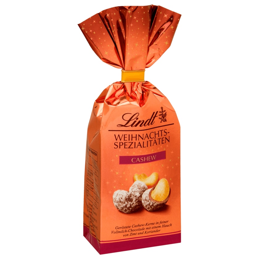 Lindt Weihnachtsspezialitäten Cashew 100g