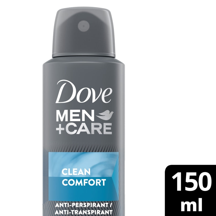 Dove Men+Care Deo Spray Clean Comfort Anti-Transpirant 150ml