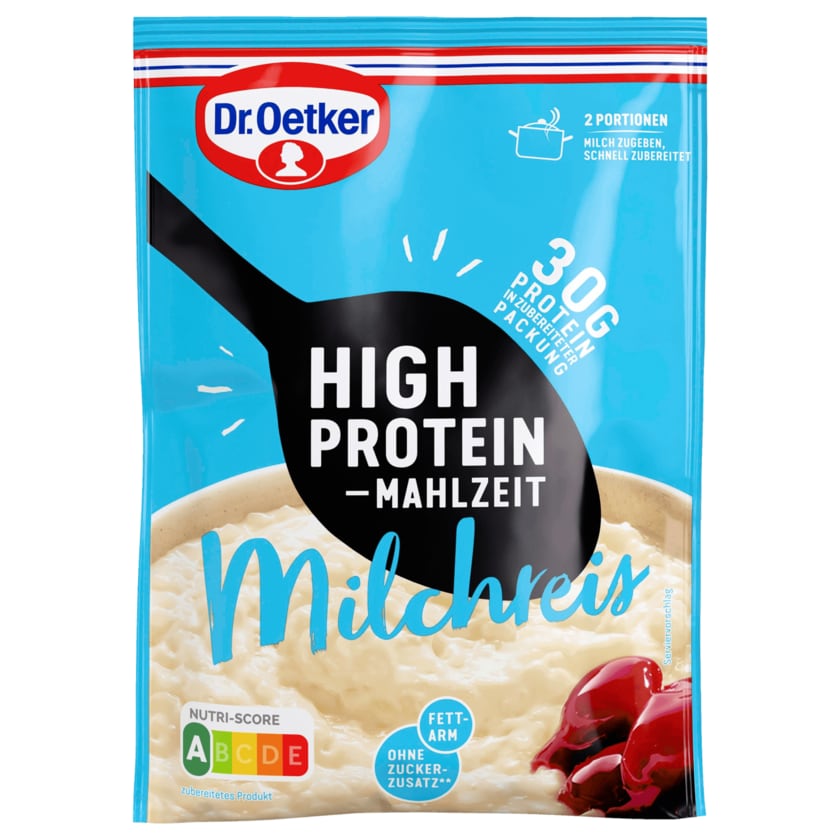 Dr. Oetker High Protein Milchreis 104g