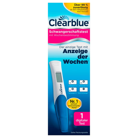 Clearblue Schwangerschaftstest Anzeige der Wochen Digital 1...