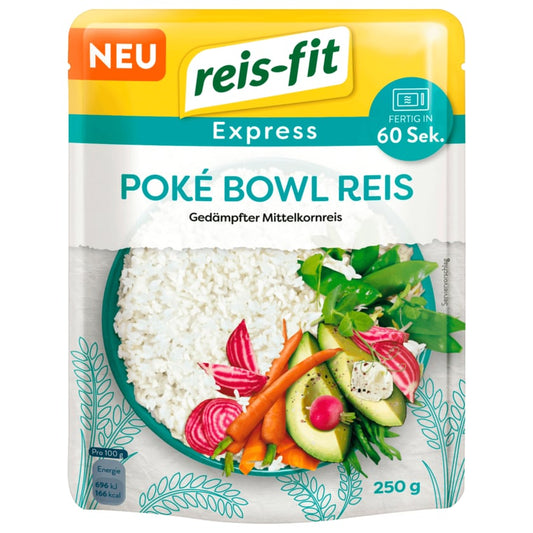 Reis-Fit Poké Bowl Reis 250g