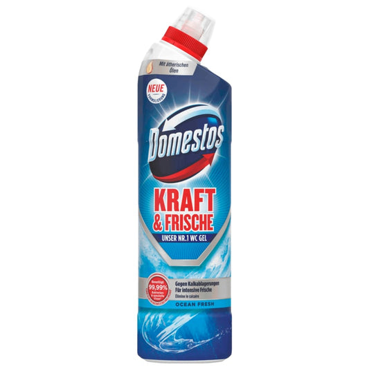 Domestos Kraft & Frische WC Gel Ocean Fresh 750ml