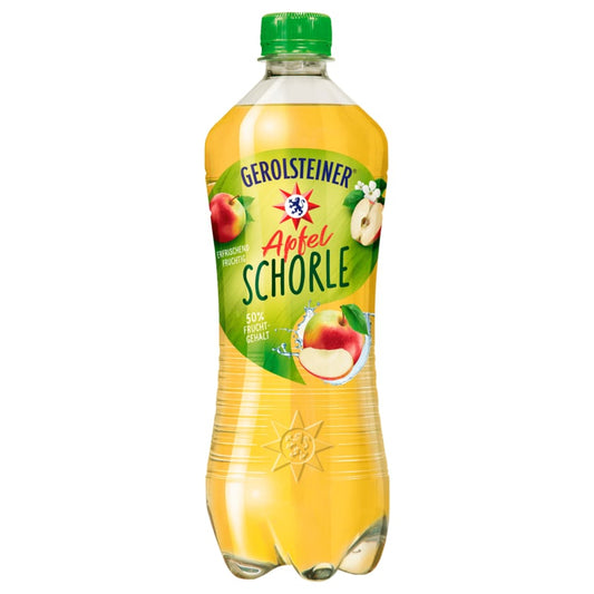 Gerolsteiner Apfelschorle 0,75l (inkl. 0,25€ Pfand)