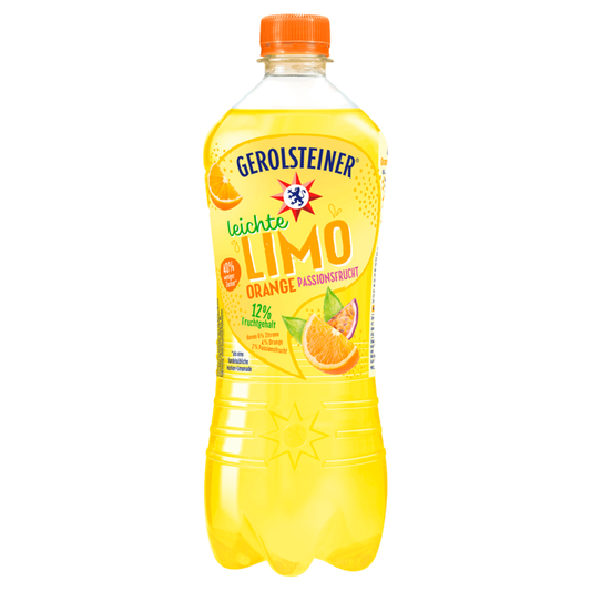 Gerolsteiner Leichte Limo Orange Passionsfrucht 0,75l (inkl. 0,25€ Pfand)