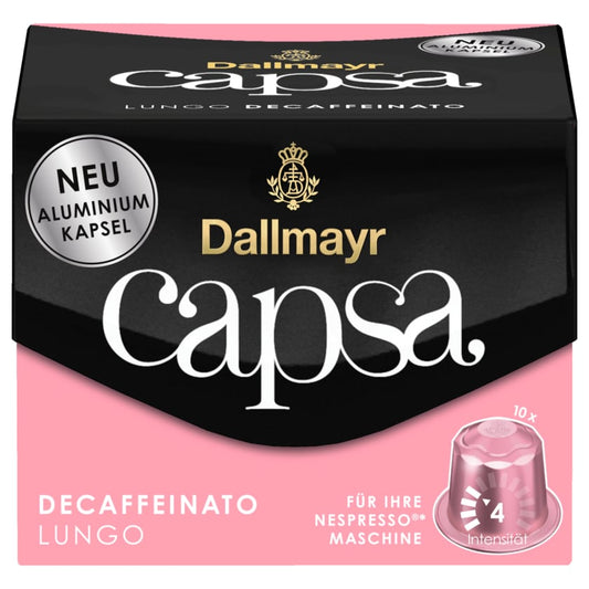 Dallmayr Capsa Decaffeinato Lungo 56g, 10 Kapseln