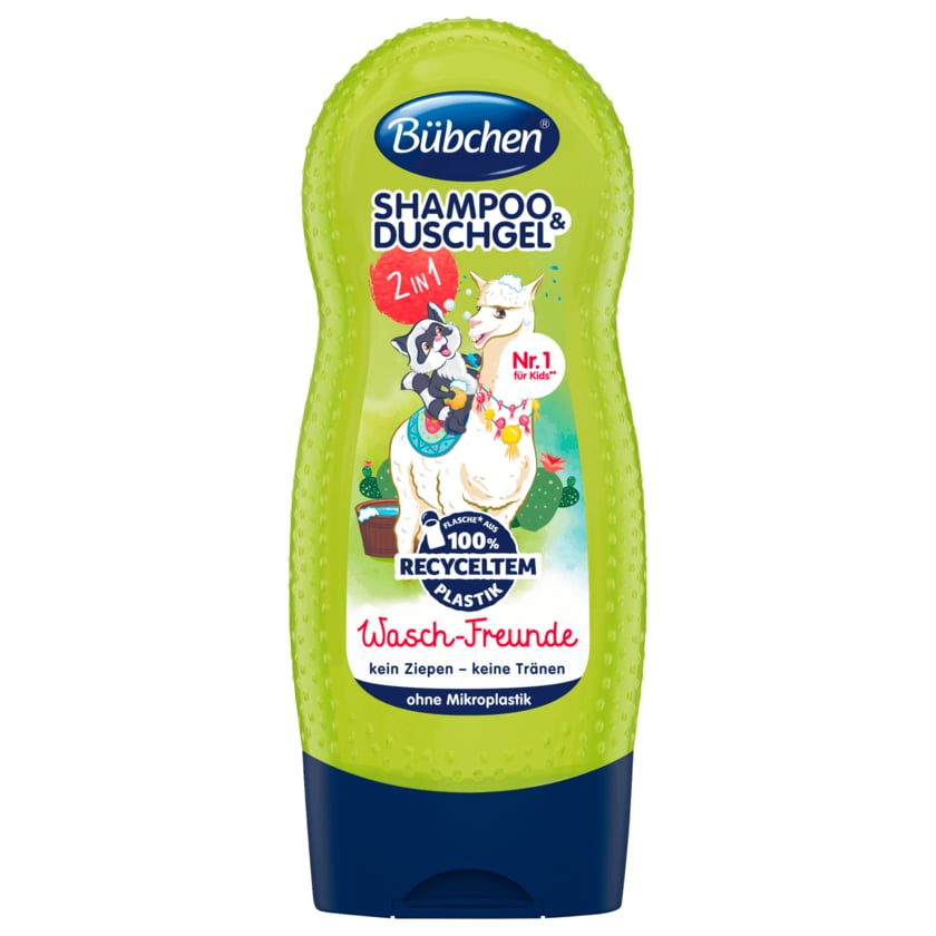 Bübchen 2 in 1 Shampoo & Duschgel Wasch-Freunde 230ml