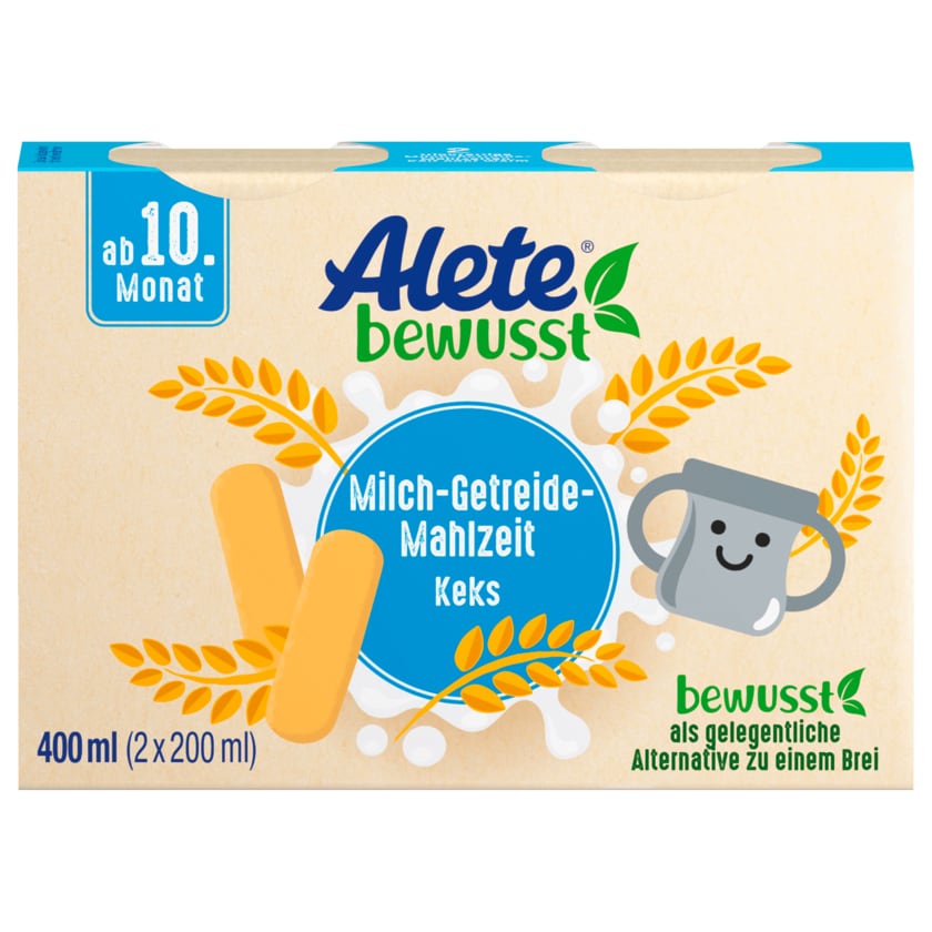 Alete Mahlzeit zum Trinken Keks 2x200ml