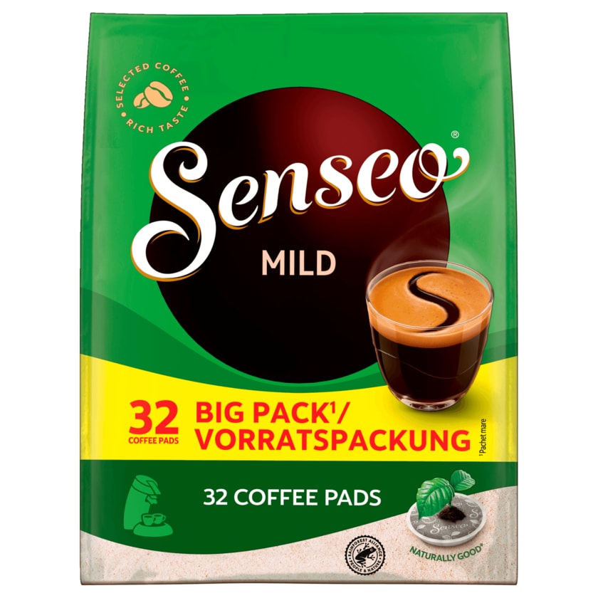 Senseo Kaffeepads Mild 222g, 32 Pads