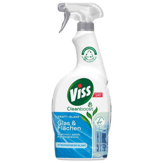 Viss Cleanboost Kraft + Glanz Gläser & Flächen 750ml