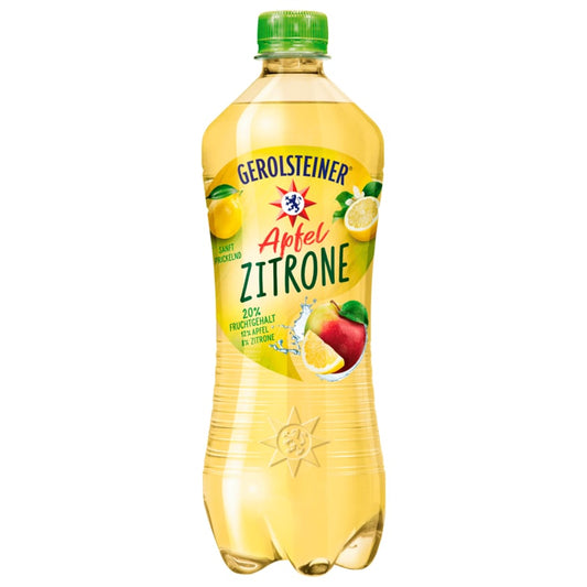 Gerolsteiner und Frucht Apfel Zitrone 0,75l (inkl. 0,25€ Pfand)