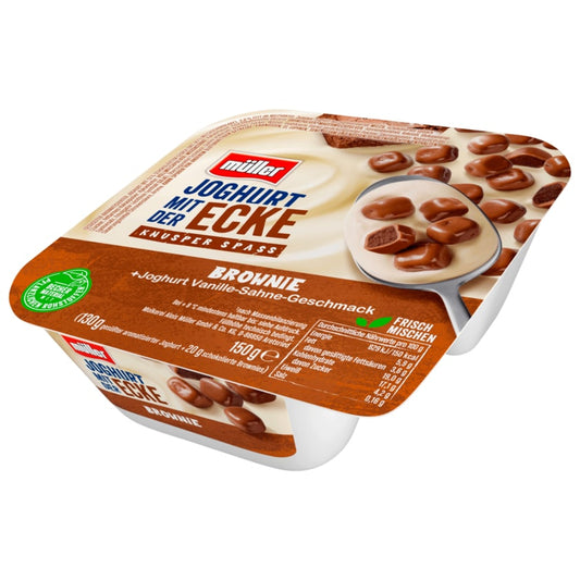 Müller Joghurt mit der Ecke Brownie 150g