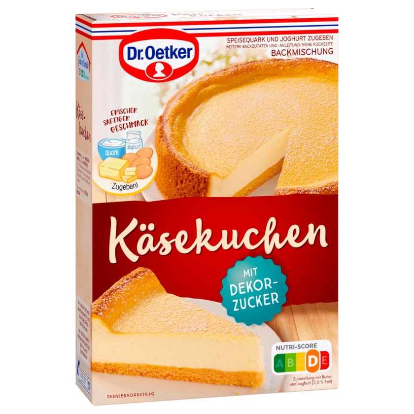 Dr. Oetker Käsekuchen Backmischung 580g