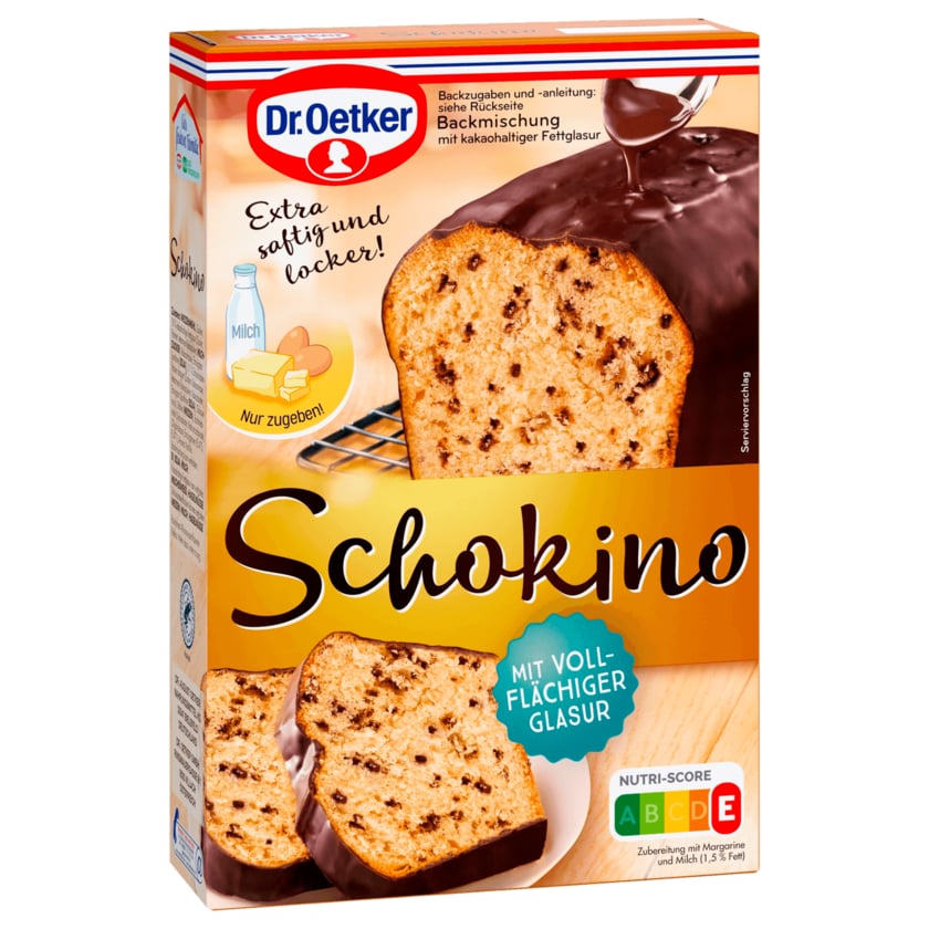 Dr. Oetker Schokino Kuchen Backmischung 495g