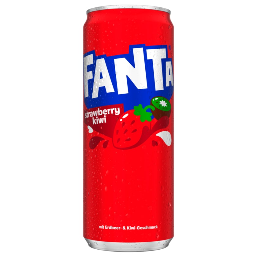 Fanta Strawberry & Kiwi 0,33l (inkl. 0,25€ Pfand)