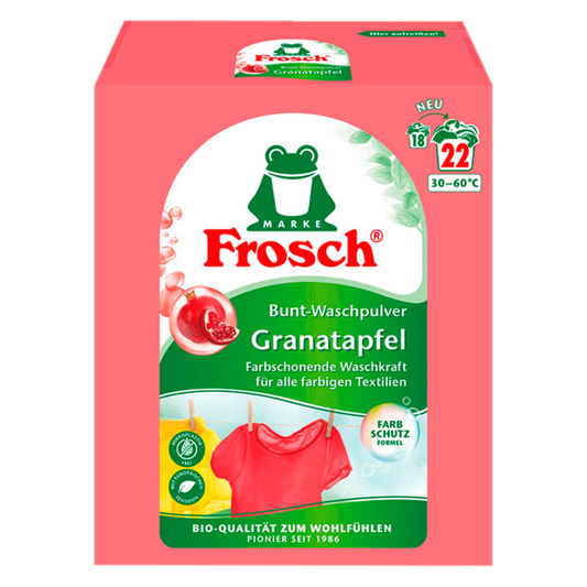 Frosch Bunt-Waschpulver Granatapfel 1,45kg, 22WL