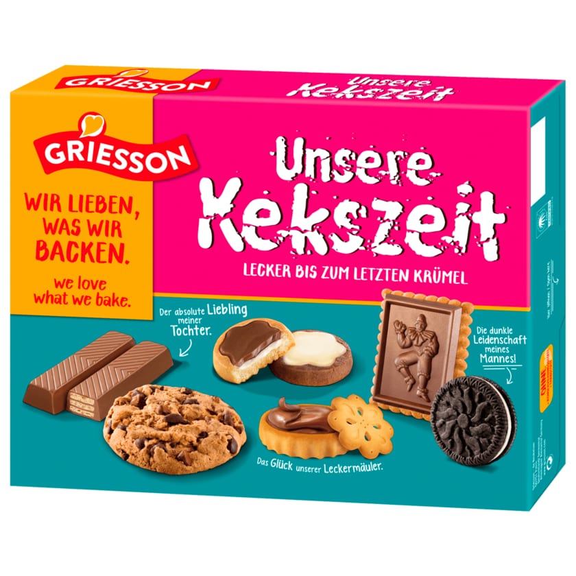 Griesson Unsere Kekszeit Keksmischung 397g