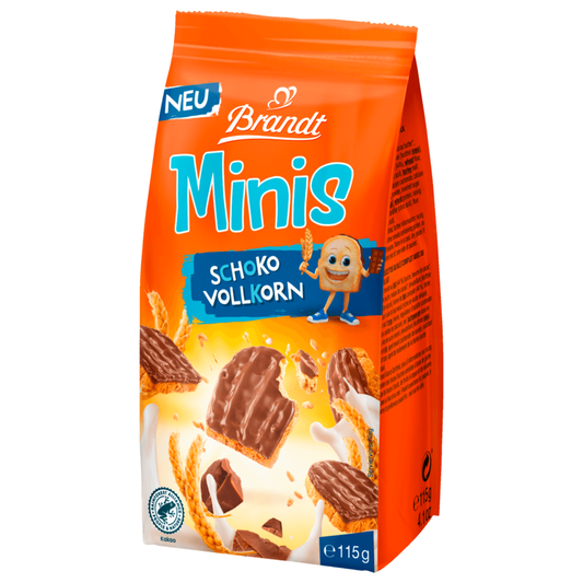 Brandt Zwieback Minis Schoko Vollkorn 115g