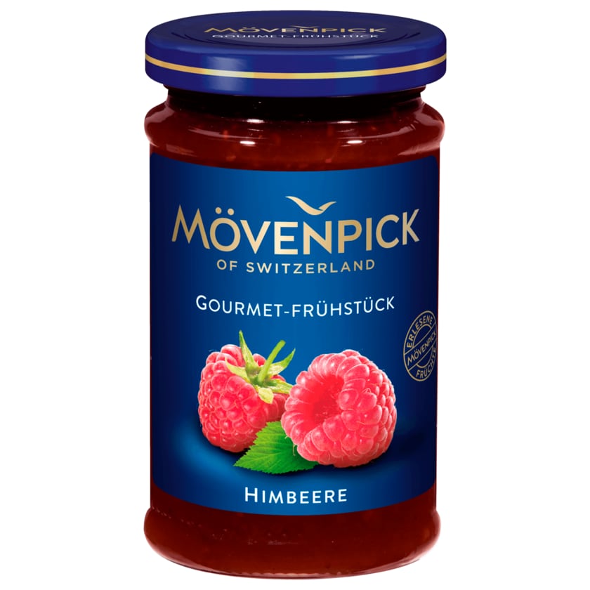 Mövenpick Gourmet-Frühstück Himbeeren Fruchtaufstrich 250g