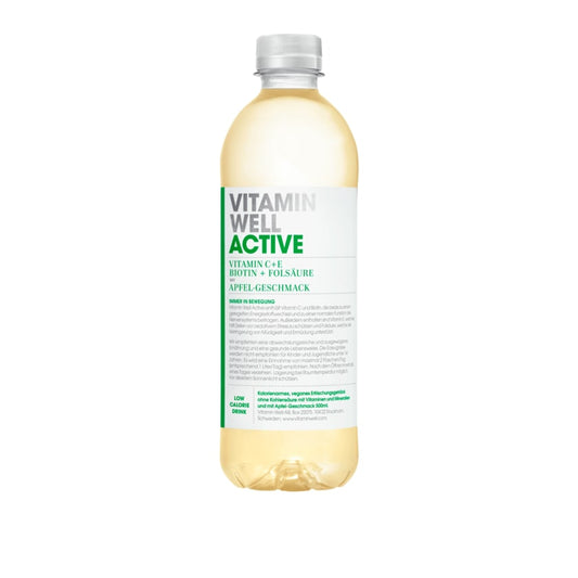 Vitamin Well Active Apfel-Geschmack 0,5l