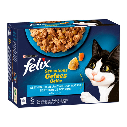 Purina Felix Sensations Gelee Geschmack aus...