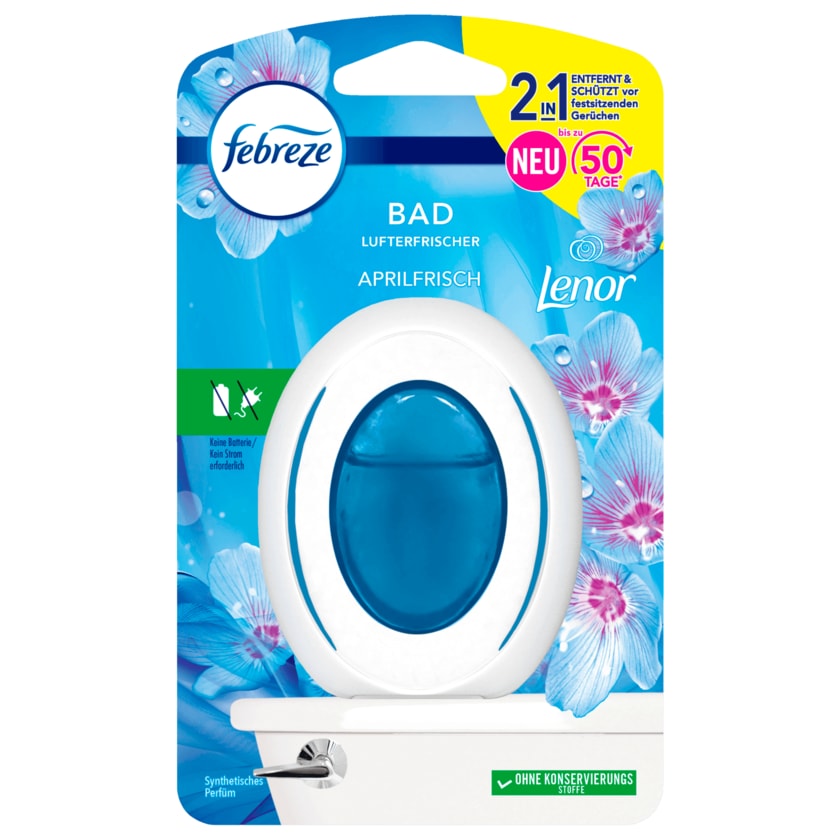 Febreze Bad Lufterfrischer Lenor Aprilfrisch 7,5ml