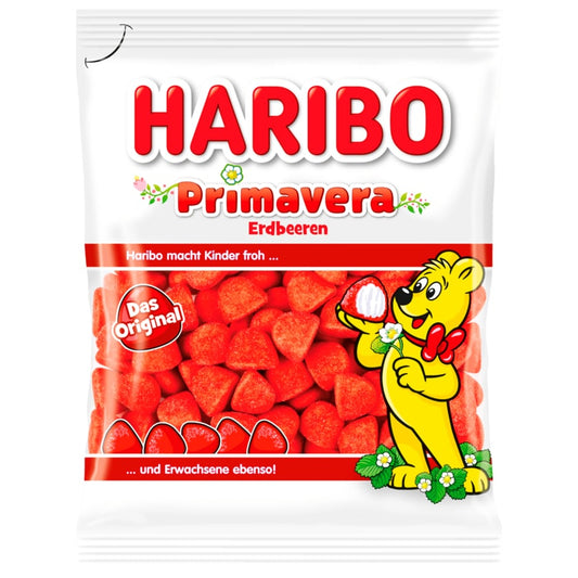 Haribo Fruchtgummi Primavera Erdbeeren 175g