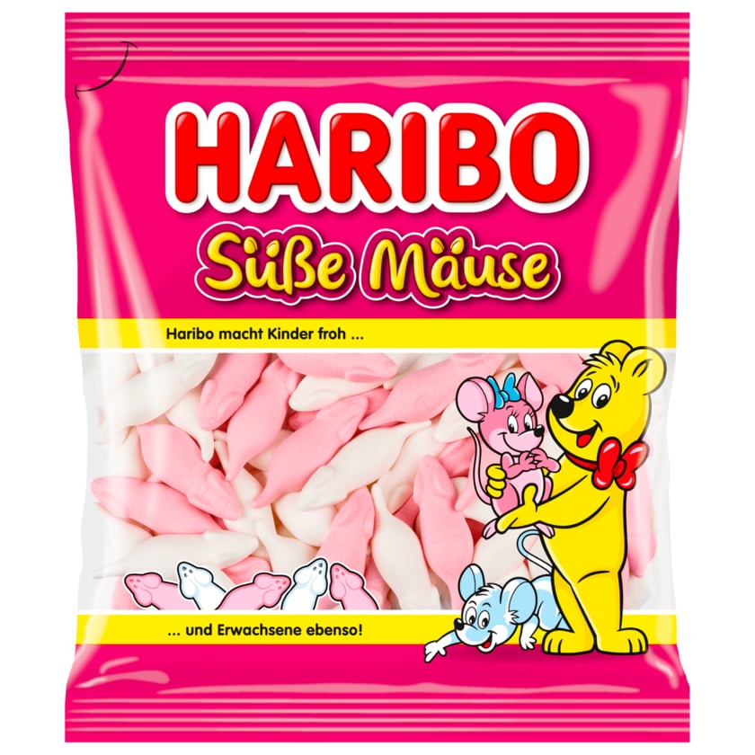 Haribo Fruchtgummi Süße Mäuse 175g