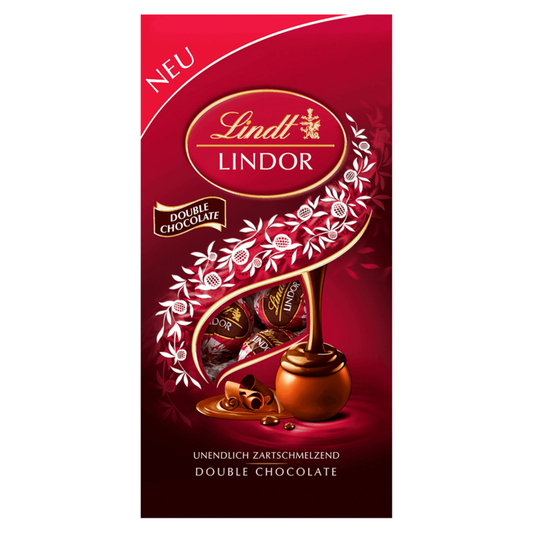 Lindt Lindor Schokokugeln Double Chocolate 137g