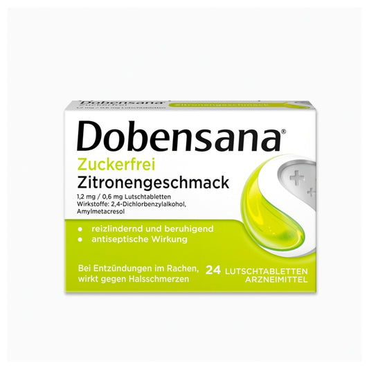 Dobensana Lutschtabletten Zitronengeschmack 56,4g, 24...