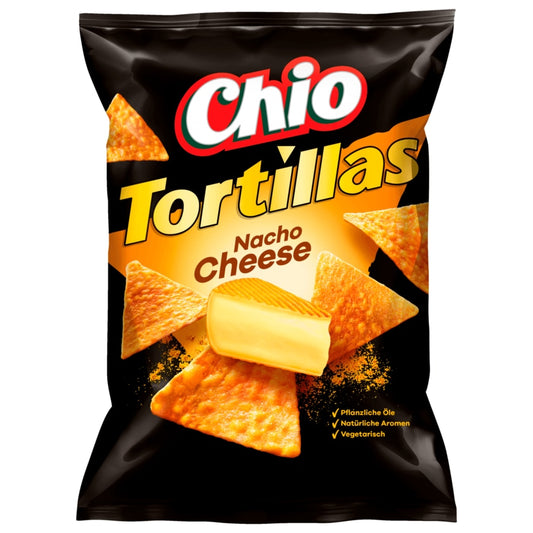 Chio Tortillas Nacho Cheese 110g