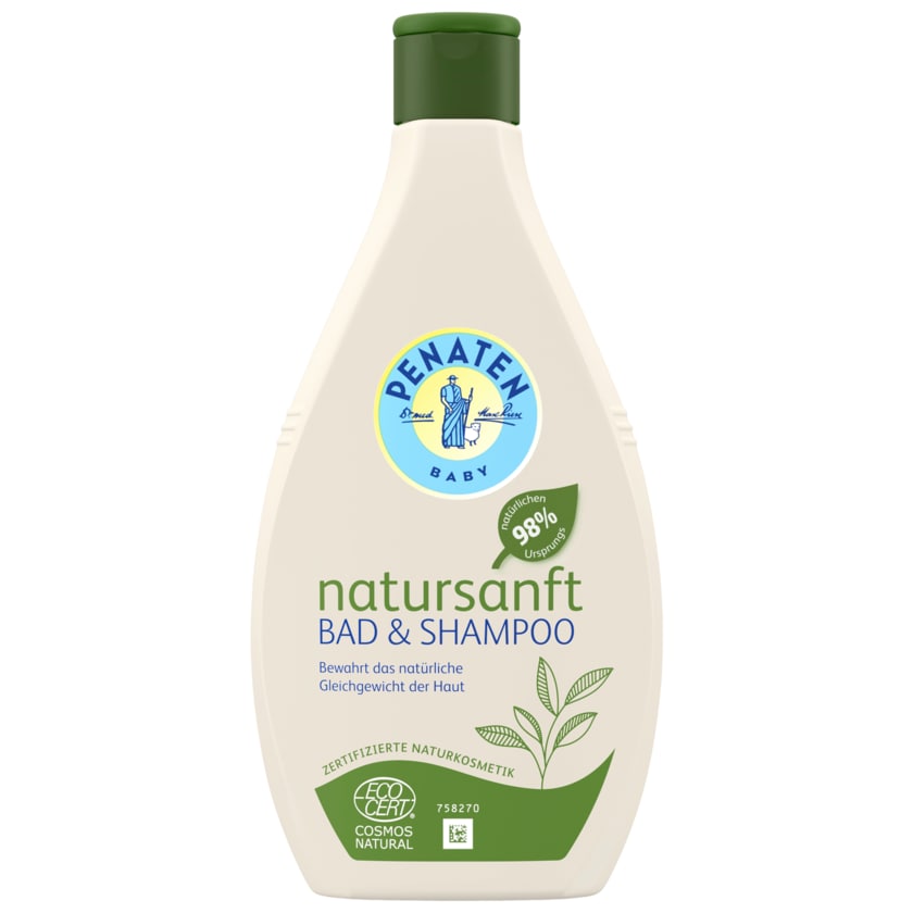 Penaten Bad & Shampoo Natursanft 395ml