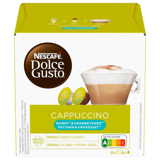 Nescafé Dolce Gusto Cappucino ungesüßt 8 Kapseln