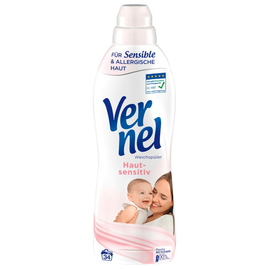 Vernel Weichspüler Hautsensitiv 850ml, 34WL